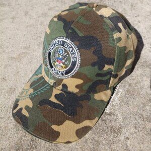 𝐆 𝐔𝐍𝐈𝐓𝐄𝐃 𝐒𝐓𝐀𝐓𝐄𝐒 𝐀𝐑𝐌𝐘 Baseball Cap Camo